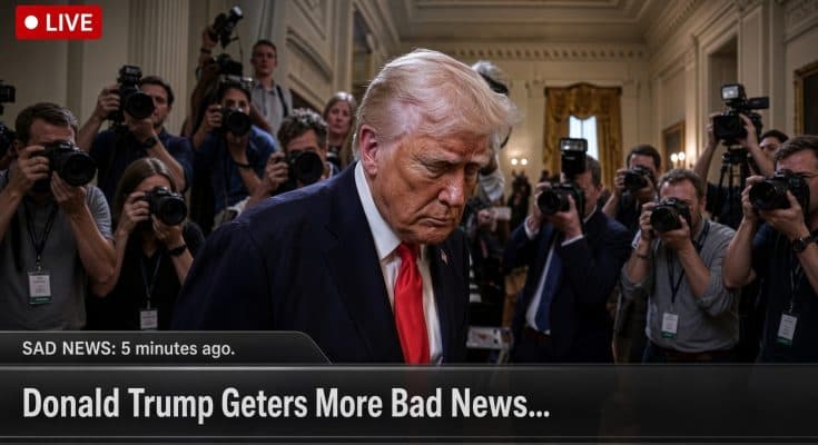 BREAKING Donald Trump Gets More Bad News