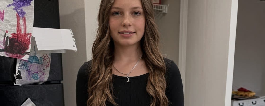 (-) 14 year old teenager passed away after putting lamp on her