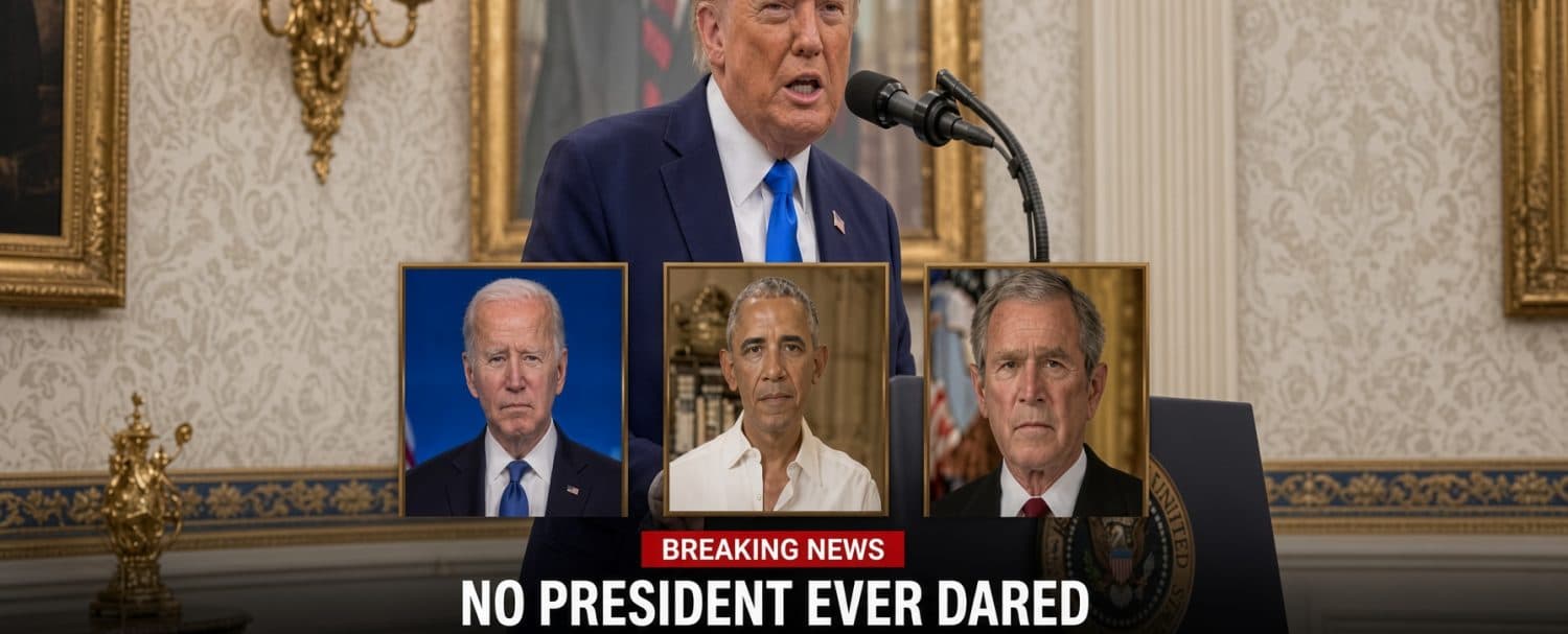 🚨NO PRESIDENT EVER DARED TO DO THIS … TRUMP JUST DID IT- ON LIVE CAMERA & LEFT EVERYONE STUNNED