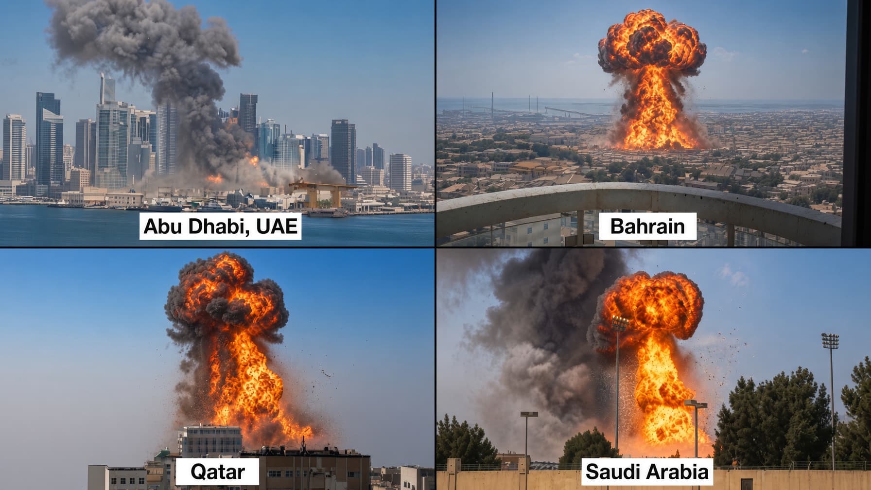 Iran Escalates Attacks on U.S. Military Across Gulf