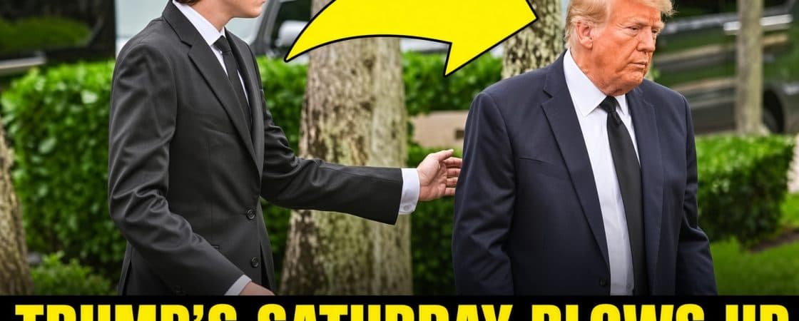 (-) Trump Erupts as Barron Is Publicly Exposed… This Could Be BAD … !!