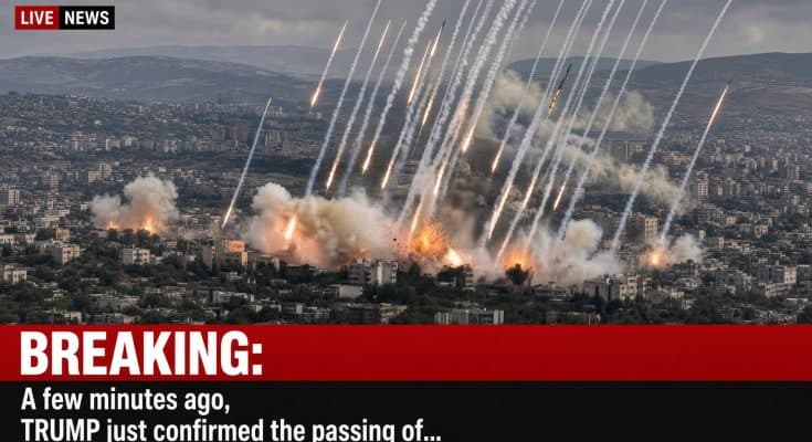 BREAKING NEWS : TRUMP just confirmed the passing of