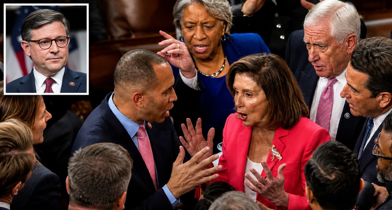 House Passes It 237-169 — 33 Democrats Flip and Humiliate Hakeem Jeffries