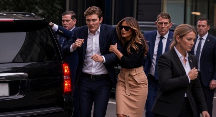 🚨Iranian Regime Unleashes Chilling Video Targeting Melania, Barron