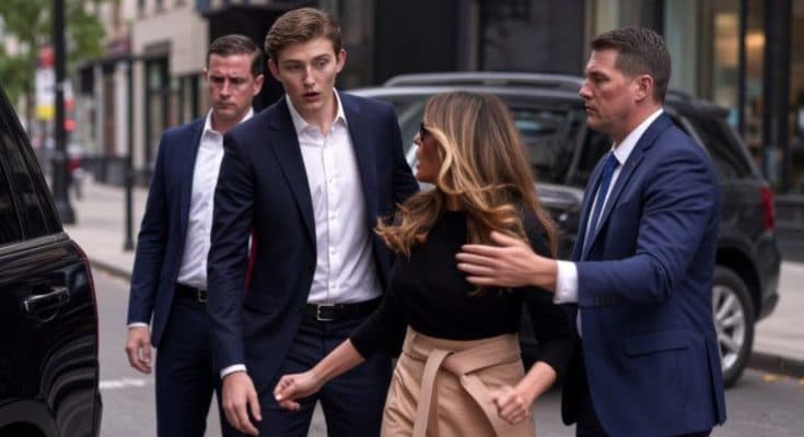 🚨Iranian Regime Unleashes Chilling Video Targeting Melania, Barron…🔥