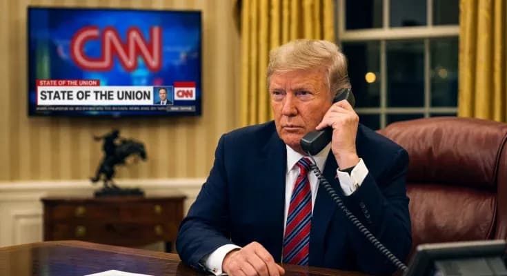 BREAKING: Trump admits live on CNN “We’re trying to have CNN go on a normal path”