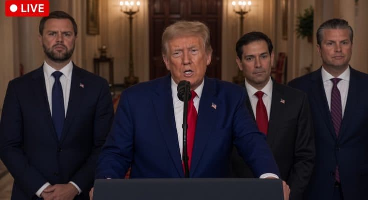 🚨Trump Cancels Further U.S. Strikes On Iran, Says War Is ‘Ended’