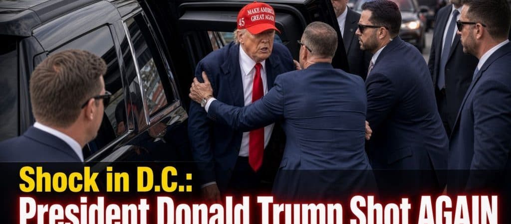 🚨 SHOCK IN D.C.: President Donald Trump Reportedly Shot Again Details Emerging