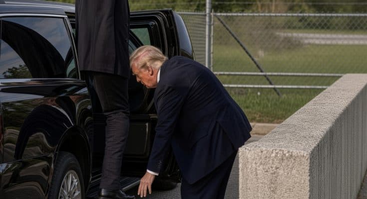 Viral Air Force One Stumble Claim Draws Scrutiny as Trump Health Rumors Spread