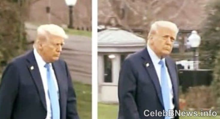 A Photo of Trump Walking Toward Marine One Caught Attention After Viewers Noticed a Small Detail