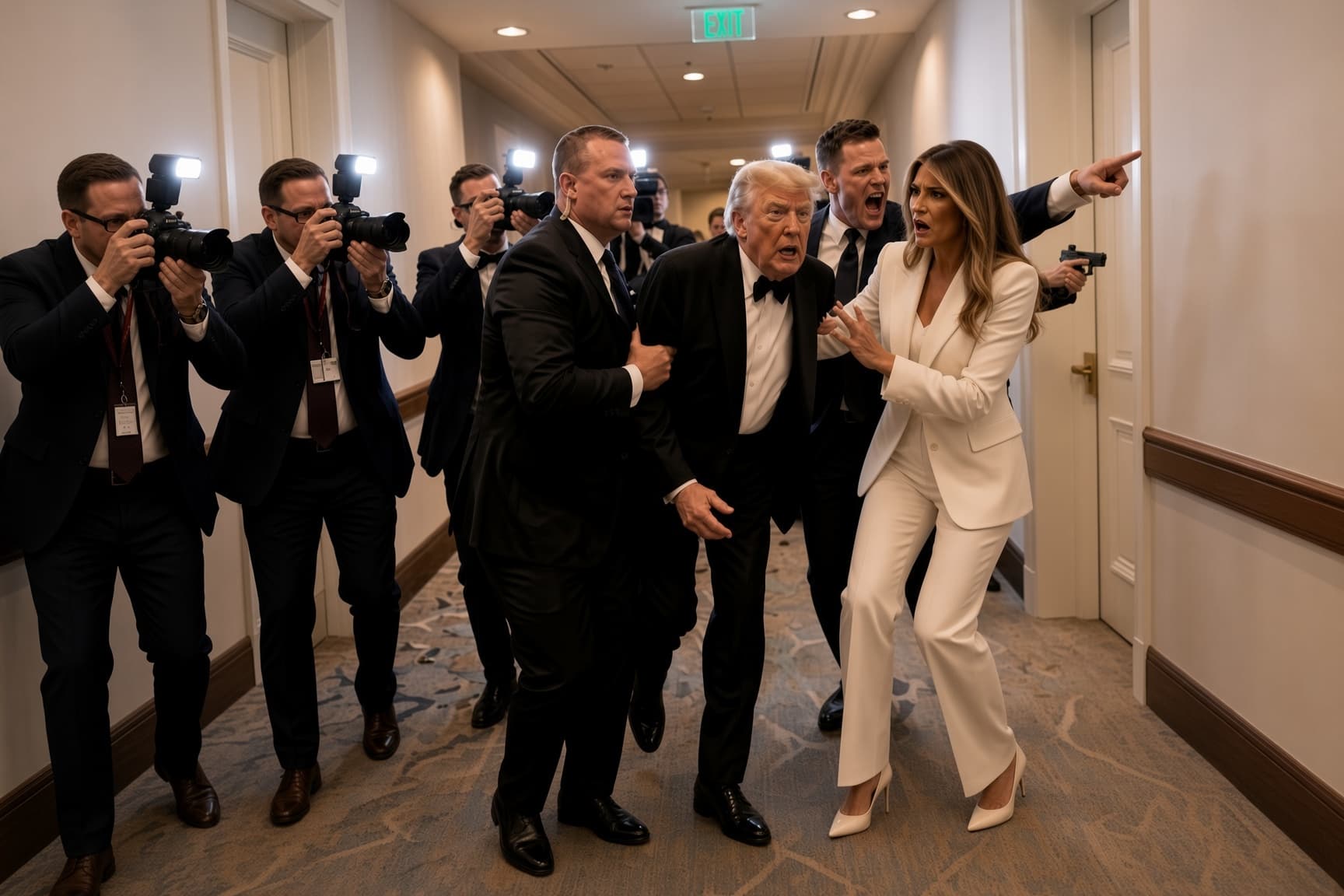 BREAKING NEWS!!…Shock in D.C.: President Donald Trump Shot AGAIN