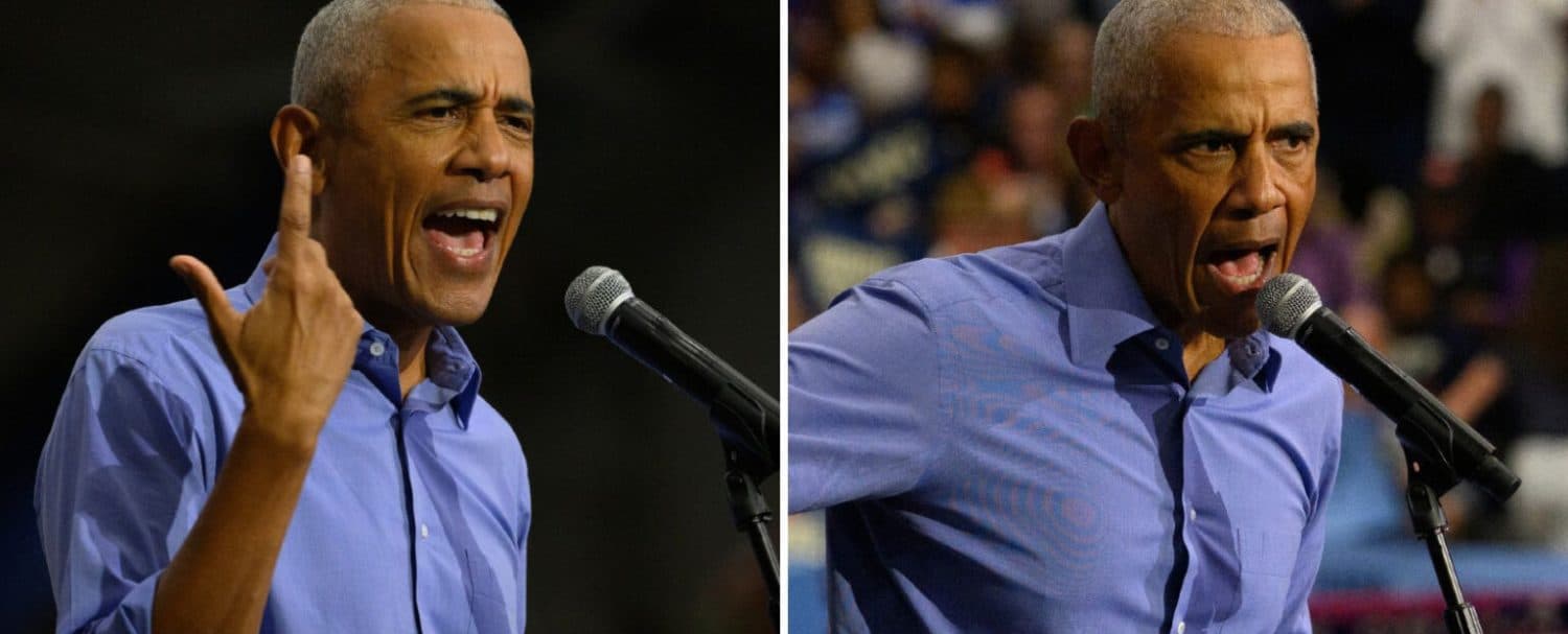 Obama Has Temper Tantrum on Stage Over Trump: ‘IT’S MINE!’