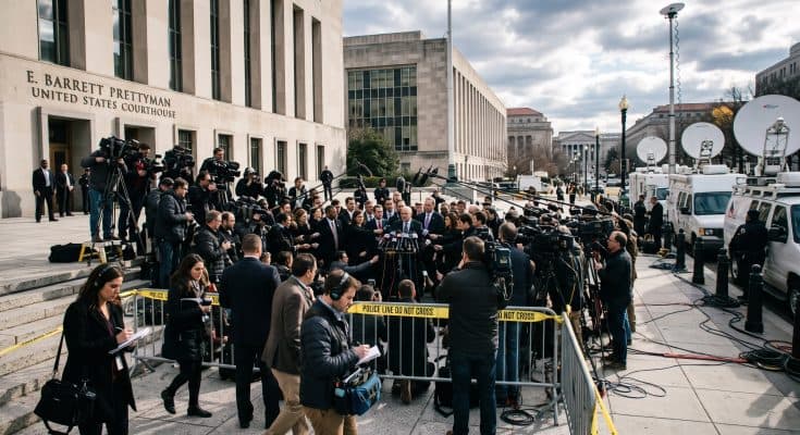 Federal courthouse in Washington faces historic scrutiny amid former president’s prosecution